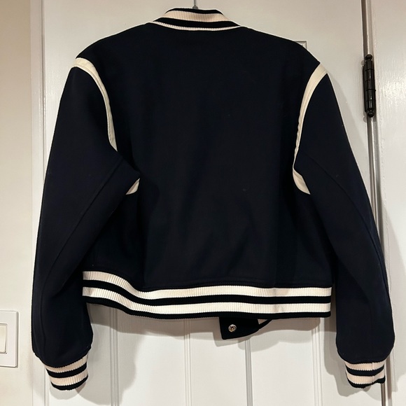 Navy Varsity Jacket - Picture 6 of 6